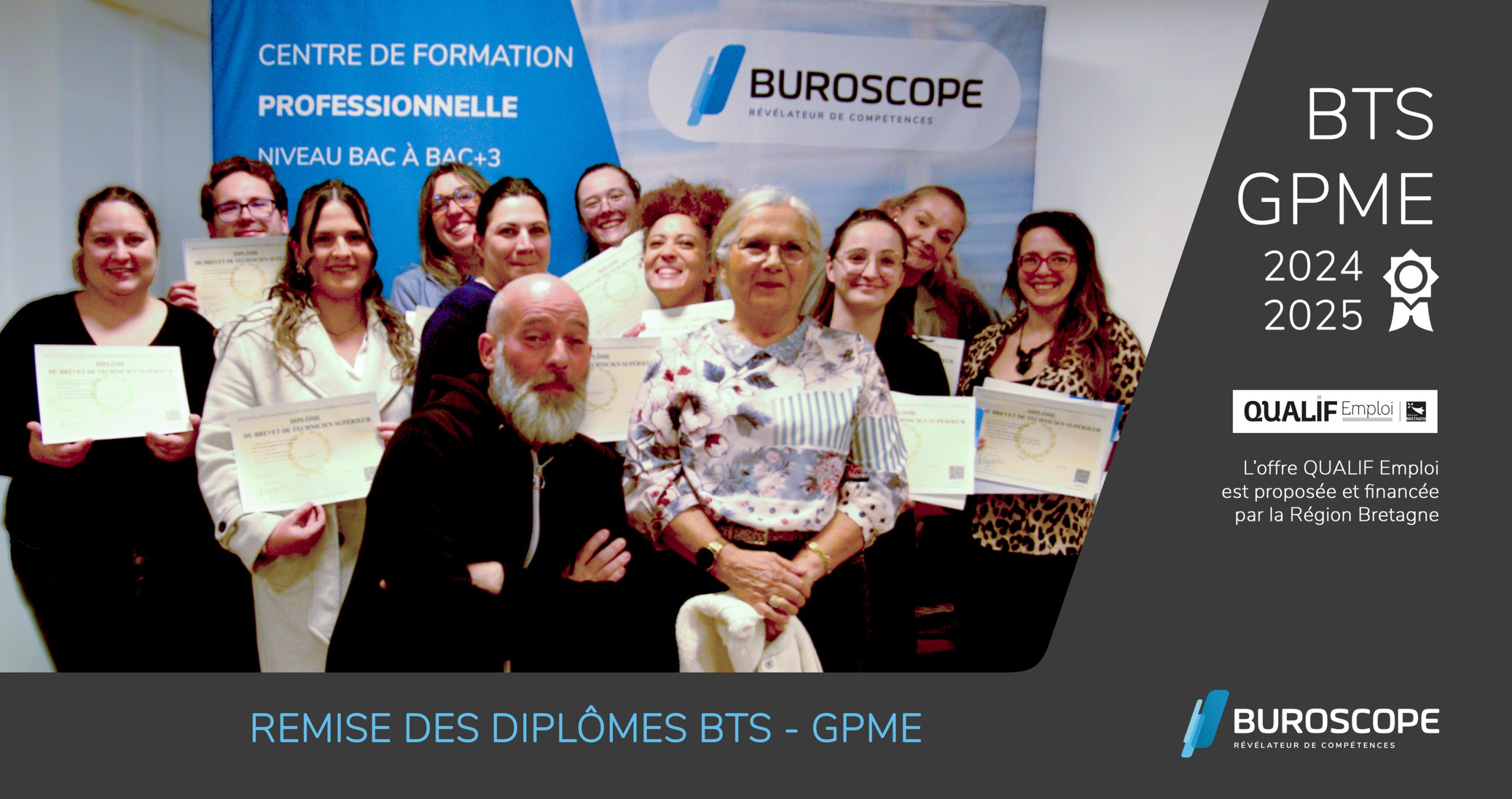 Fiers de nos diplômés !